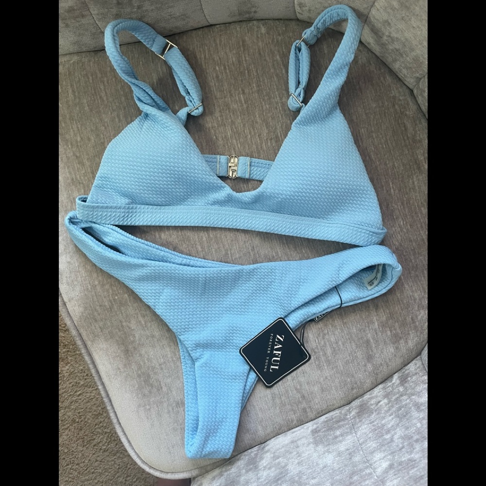 Zaful Blue Bikini NEW w/ tags